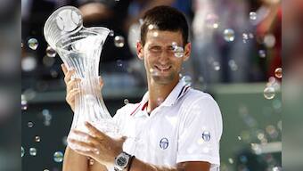 Djokovic thrashes Murray, wins third Miami title