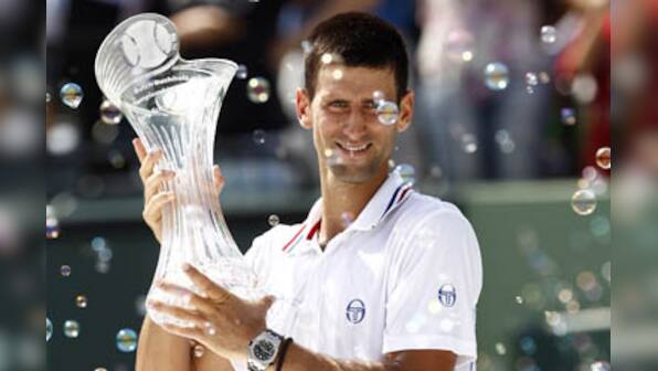 Djokovic thrashes Murray, wins third Miami title