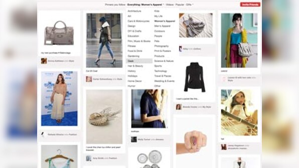 Pinterest third most popular network, beats Google +, Tumblr