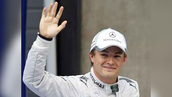 Chinese GP: First pole for Rosberg as Mercedes take front row