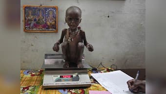 No one starves in India. The poor drink, get sick and die