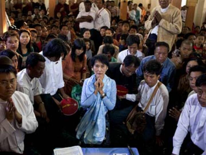 In a changing Myanmar, Suu Kyi gets a landslide win