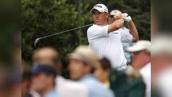 Augusta Masters: Westwood takes lead, Woods five back 