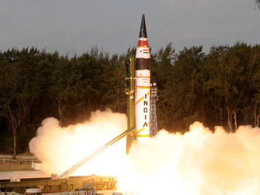 Agni missile project will go on: India Agni missile project will go on: India