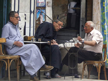 In post-Mubarak Egypt, it's one giant conversation In post-Mubarak Egypt, it's one giant conversation