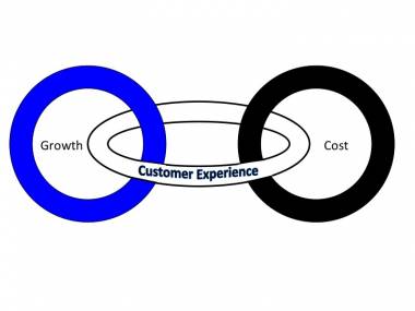 Customer Experience Bridges The Revenue Growth-Cost Cutting Gap Customer Experience Bridges The Revenue Growth-Cost Cutting Gap