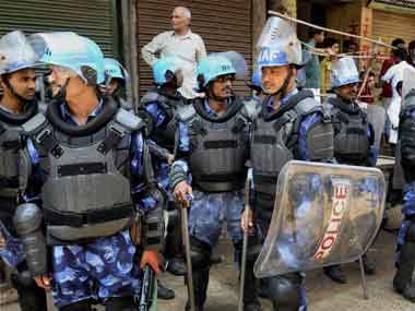 Minister blames cops for Uttar Pradesh temple violence Minister blames cops for Uttar Pradesh temple violence