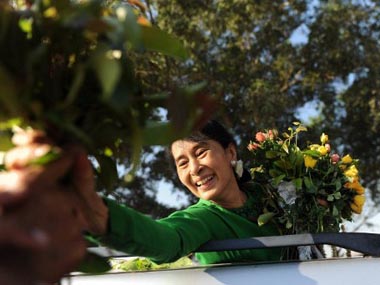 Suu Kyi's date with Myanmar's parliament is on 23 April Suu Kyi's date with Myanmar's parliament is on 23 April