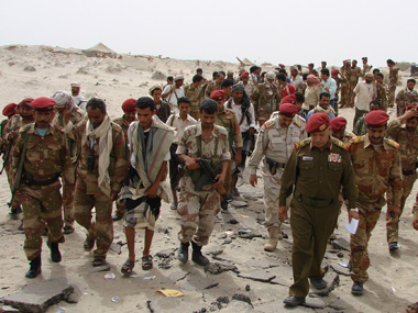 '18 militants killed by Yemeni troops' '18 militants killed by Yemeni troops'