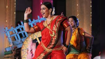 Images: Vidya Balan does the Lavani with aplomb!