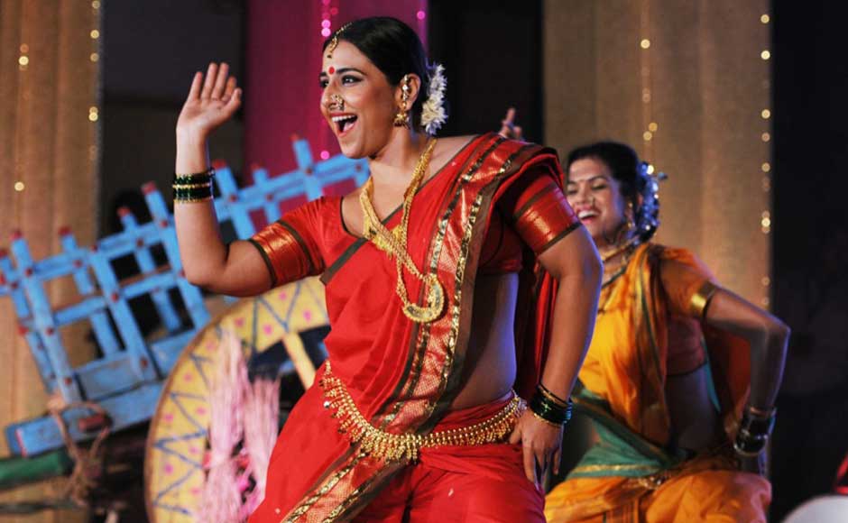 Images: Vidya Balan does the Lavani with aplomb! Images: Vidya Balan does the Lavani with aplomb!