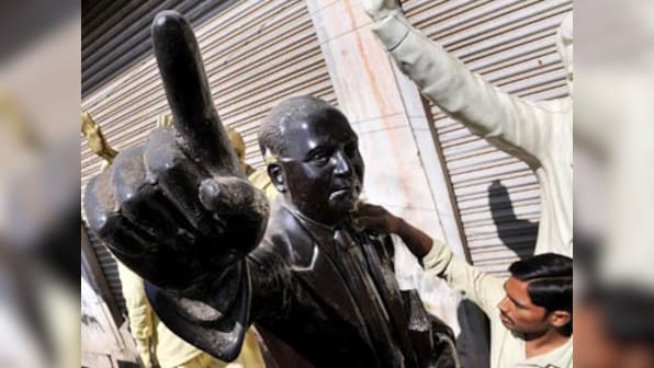 Strapped for cash, Dalit couple exchange marriage vows before statue of BR Ambedkar