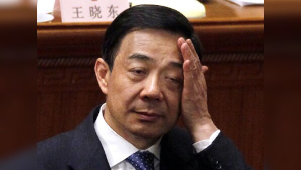 Bo Xilai's wife dressed up as a Chinese army general 