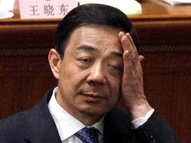 Bo Xilai's wife dressed up as a Chinese army general Bo Xilai's wife dressed up as a Chinese army general