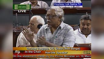 CPI's Gurudas Dasgupta for a political person for Prez post