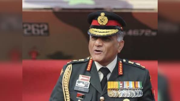Army chief issues notice to official over robbery case