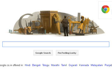 Google Doodles for real life 'Tomb Raider' Howard Carter Google Doodles for real life 'Tomb Raider' Howard Carter