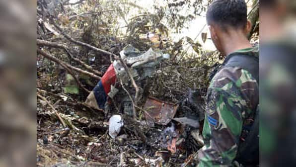 Remains retrieved from Indonesian plane crash 