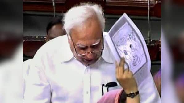 No place for political cartoons in school textbooks: Sibal 