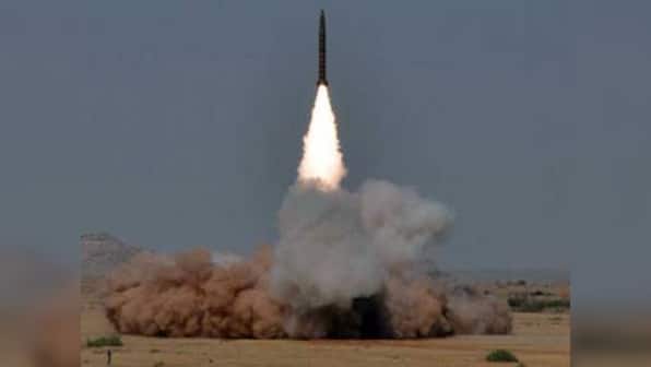 Pak test-fires short-range missile