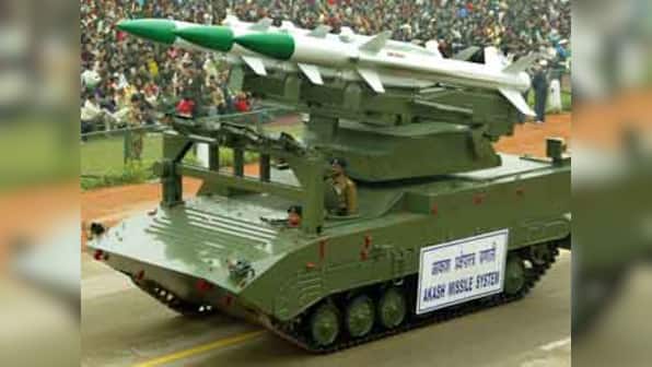 Two Akash missiles test-fired, one successful