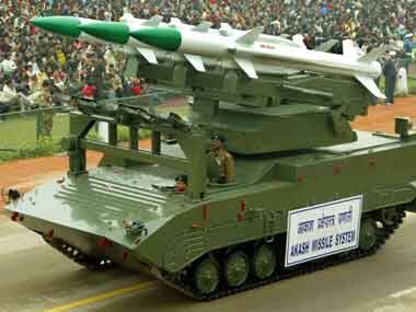 Two Akash missiles test-fired, one successful