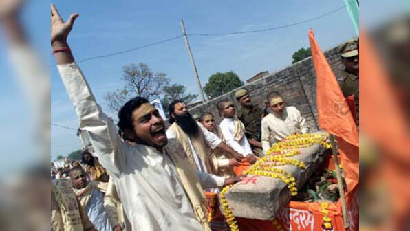 Babri demolition was the end act, who led the build-up? 