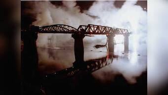 Get ready to travel on the bridge on river Kwai