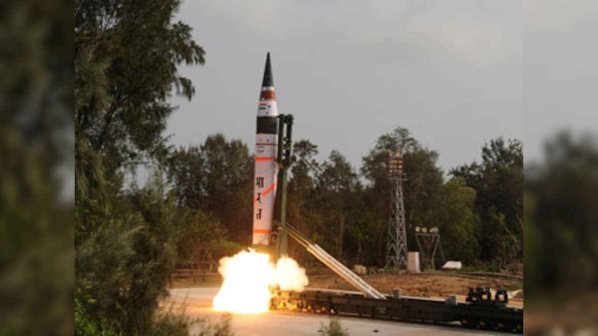 Surface-to-air Akash missile test fired in Odisha