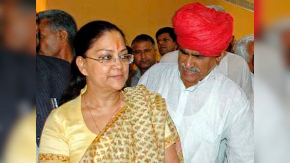 Vasundhara threatens to quit over yatra, Kataria backs off