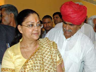 Action likely against MLAs who offered to quit with Raje Action likely against MLAs who offered to quit with Raje