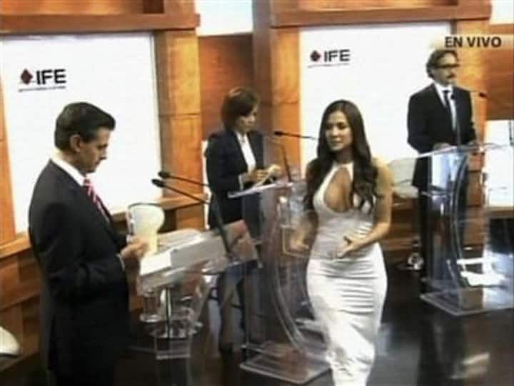 Hitler, bare breasts, adultery: election time in Mexico