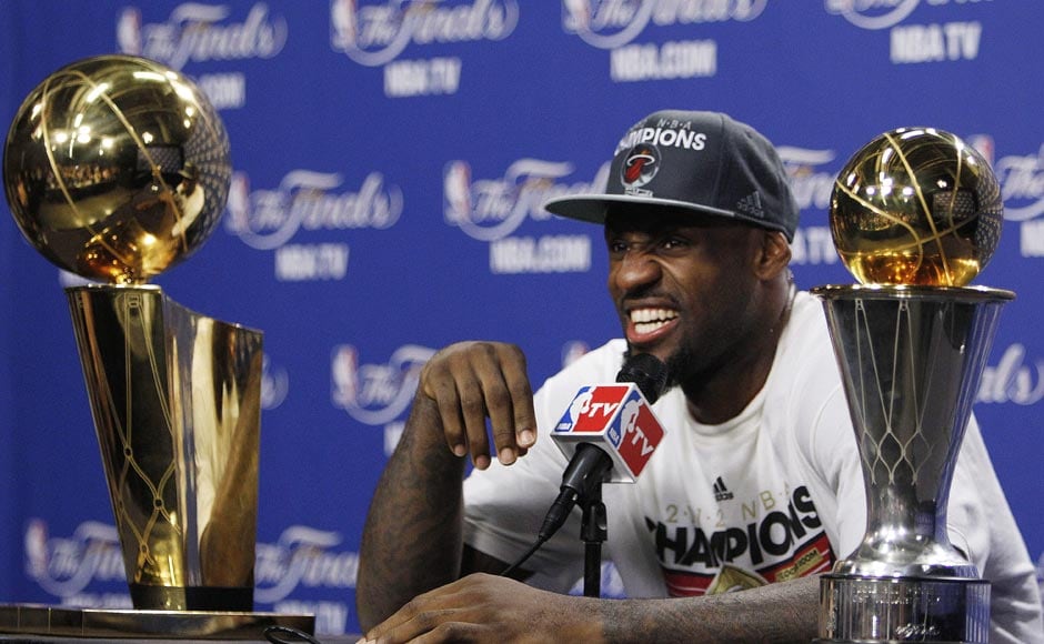 Images: LeBron James finally gets his title