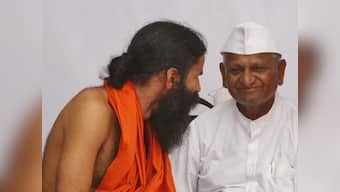 Live: No rift between Team Anna and Ramdev, says Hazare