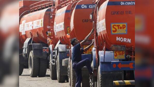 IOC, HPCL gain following slump in crude prices