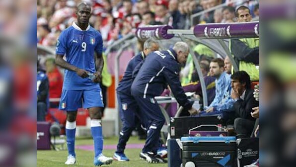 Racial abuse reported against Balotelli at Euro 2012