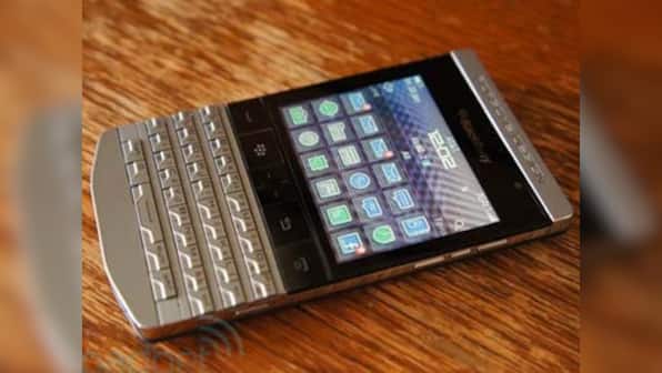 BlackBerry launches Rs 1,39,990 'Porsche' phone