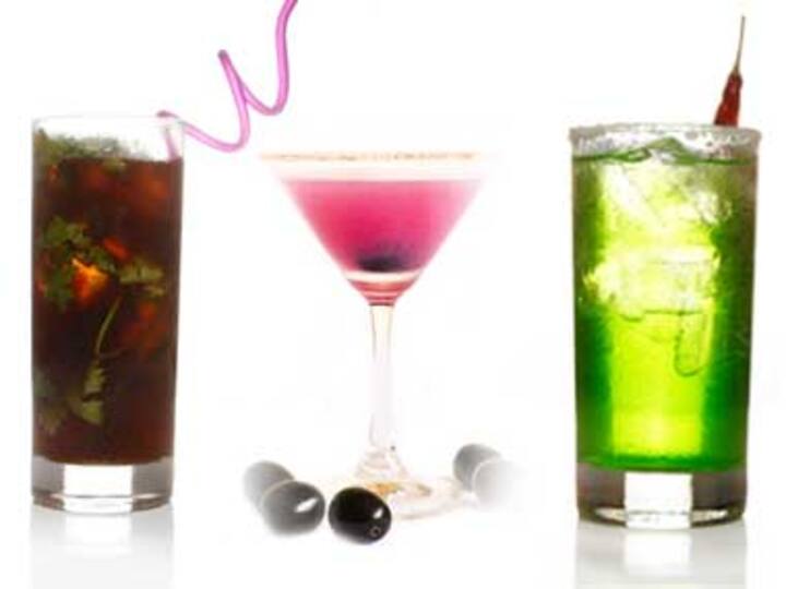 Now designer outfit made from wine