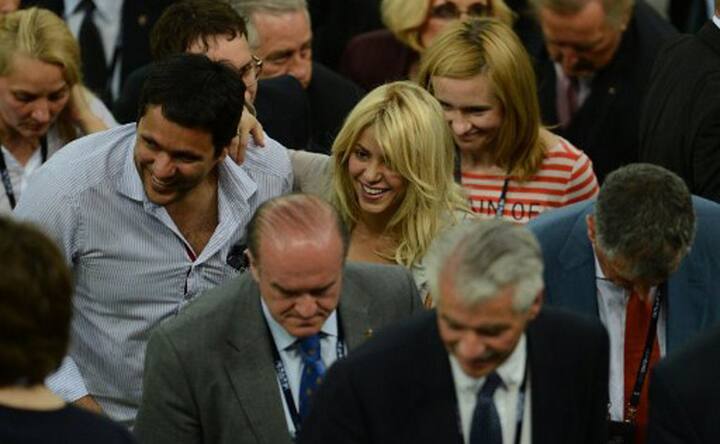 WAGs, royals and legends: Celeb-spotting at Euro 2012
