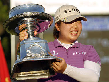 Feng Shanshan first Chinese to win golf major at LPGA Feng Shanshan first Chinese to win golf major at LPGA