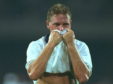 File image of England footballer Paul Gascoigne. Getty Images