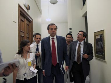 Second day of power-sharing talks begin in Greece Second day of power-sharing talks begin in Greece