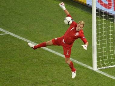 England keeper Hart unfazed at taking penalties England keeper Hart unfazed at taking penalties
