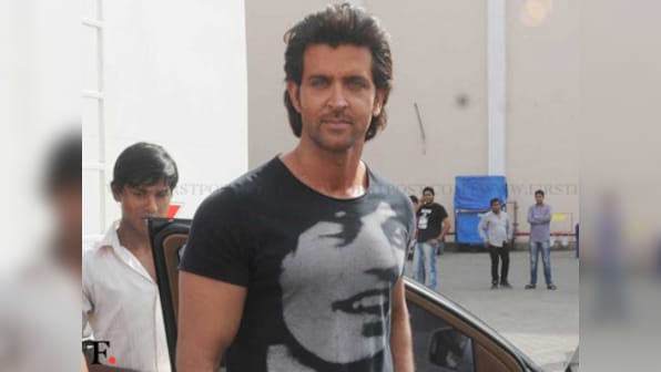 Hrithik Roshan shoots an ad for Mattel's Hot Wheels