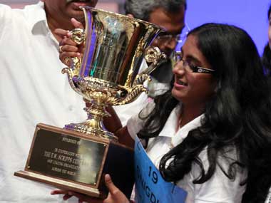 Oops we did it again! Desi wins the spelling bee Oops we did it again! Desi wins the spelling bee