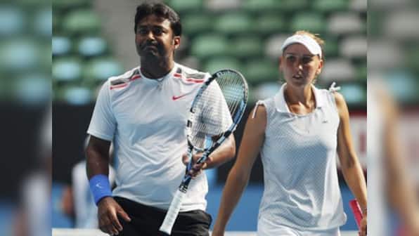 French Open: Paes-Vesnina through to mixed quarters 