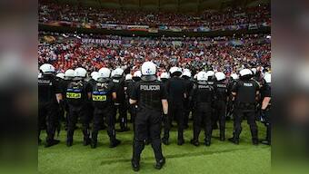 Polish president slams hooliganism at Euro 2012