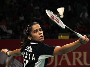 Saina's clenched fist said it all Saina's clenched fist said it all