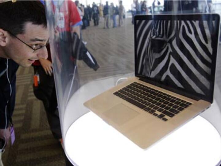 Apple's new MacBook Pro: Thinner with Retina display 