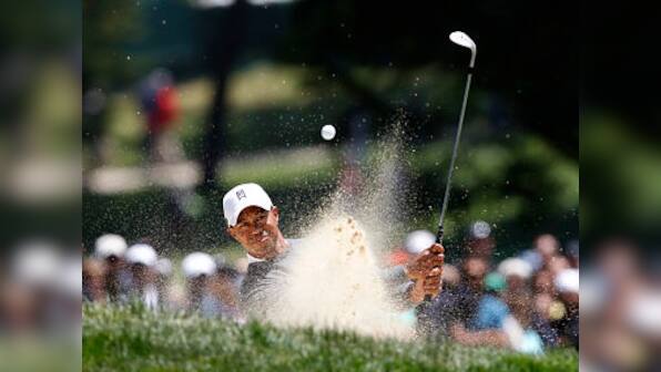 Tiger three shots off the lead at US Open